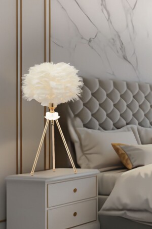 Belinay Gold Lampshade Table Lamp Modern Design -bedroom-living room Lampshade - Apliqa