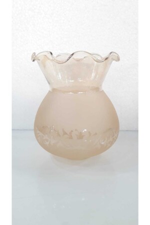 Bell Jar Chandelier Glass Honey Color (length 14 cm, diameter 12 cm) A12022202 - ADA AVİZE
