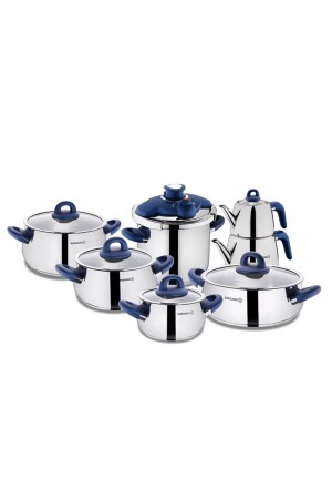 Bella Azura 14 Piece Hyper Set 9080203A1756-2 - KORKMAZ