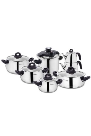 Bella Nora 14 Piece Hyper Set A1756 - KORKMAZ