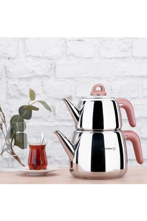 Bella Rosegold Teekannen-Set /3lt -original- yeniseries1 - KORKMAZ