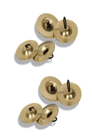Belly Bell Finger Cymbal 8 Pieces Original 1. Quality Bazaar4-CR610 - BAZAAR 4