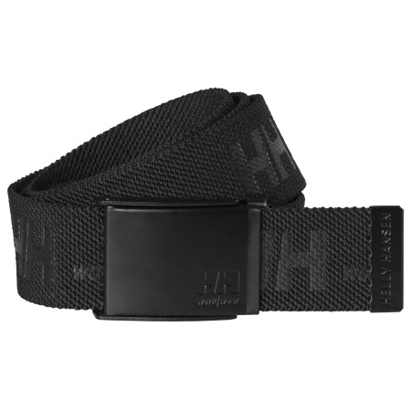Belt HELLY HANSEN Logo Webbing, black - Helly Hansen workwear
