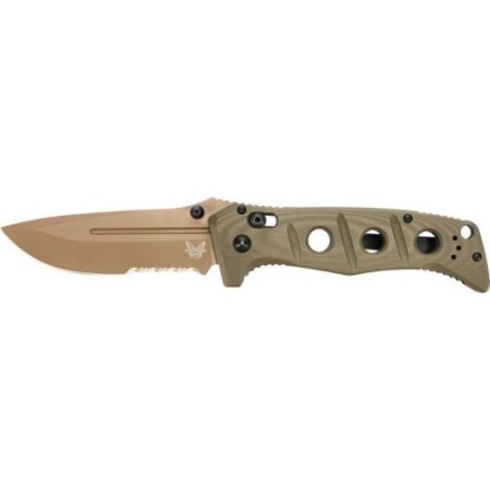 Benchmade 275SFE-2 ADAMAS bıçak, Earth Cerakote kaplama, Combo - Benchmade