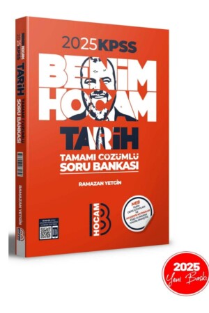 Benim Hocam Yayınları 2024 KPSS Tarih Tamamı Çözümlü Soru Bankası - Benim Hocam Yayınları
