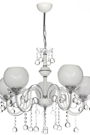 Berfin 5 Piece Crystal Stone Chandelier G-1207-5 - Trendylight