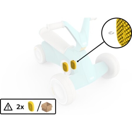 BERG GO² Mint - Pedal (2x) - BERG