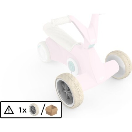 BERG GO² Pink - Front Wheel - BERG
