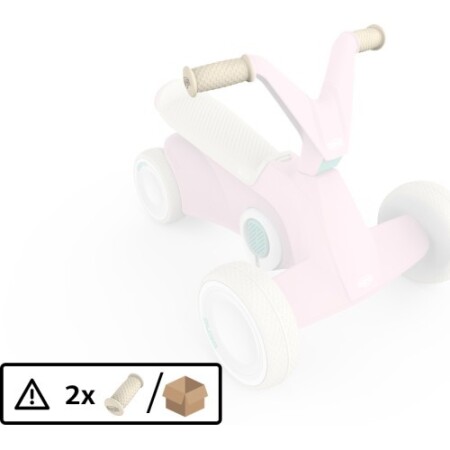 BERG GO² Pink - Handgrip (2x) - BERG