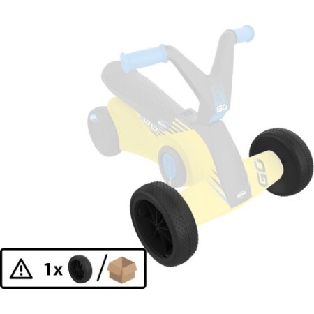 BERG GO² SparX Yellow - Front Wheel - BERG
