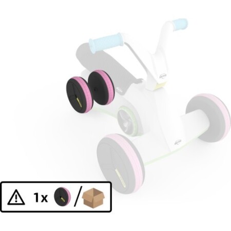 BERG GO Twirl Multicolor - Rear Wheel - BERG