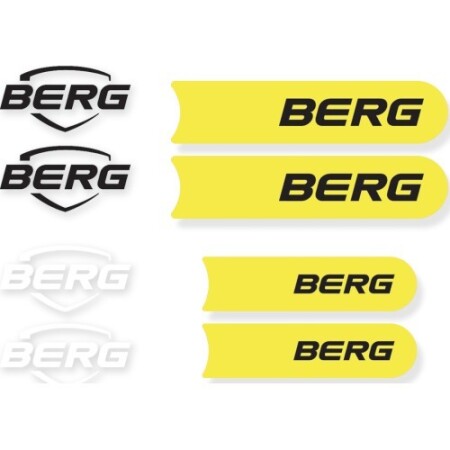 BERG GO Twirl Multicolor - Sticker-Set - BERG