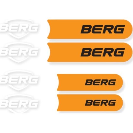 BERG GO Twirl Turquoise - Sticker set - BERG
