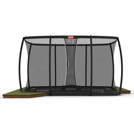BERG Ultim Champion FlatGround 410 Gray + Safety Net DLX XL - BERG