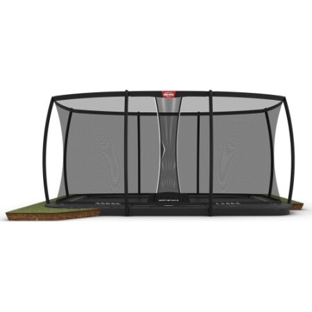 BERG Ultim Elite FlatGround 500 Gray + Safety Net DLX XL - BERG