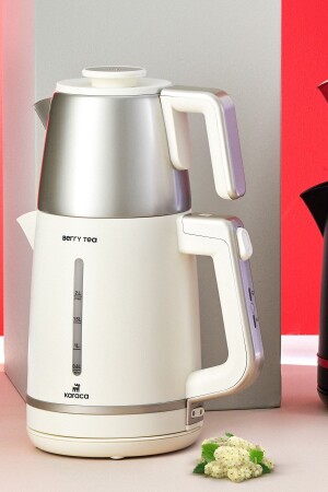 Berry Tea Xl 2in1 Steel Teapot Tea Maker and Kettle Mulberry 153. 03. 06. 7335-1 - Karaca