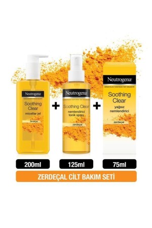 Beruhigendes klares Mizellengel 200 ml + Tonic 125 ml + ölfreie Feuchtigkeitscreme 75 ml 357466152706243 - Neutrogena