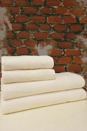 Bestes Set (Türkisches Badeset) Orkide Cream PRA-1004445-0451 - Özdilek