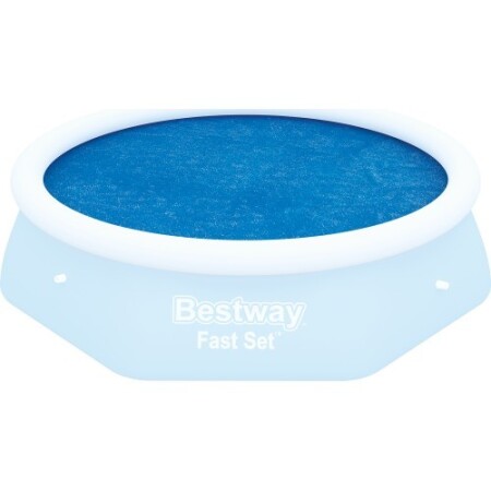 Bestway Güneş Enerjili Yuvarlak Havuz Örtüsü, 244 cm - Bestway