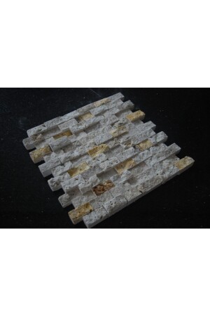 Beta Stone 3 Piece Mix Travertine Blasted Stone ptltm3lmks2348 - Doğal
