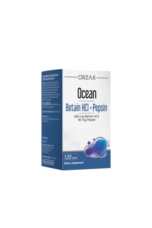 Betaine HCl+ Pepsin Food Supplement 120tablets 901 - Ocean