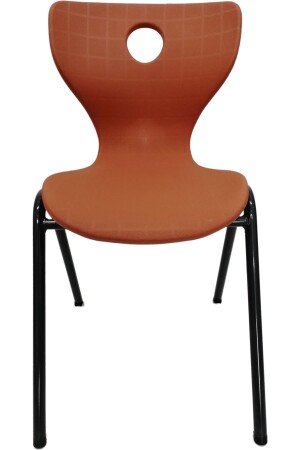 Betina Monoblock Chair with Metal Legs and Plastic Table Orange GM-BETINA-A - Gamo Okul Mobilyaları