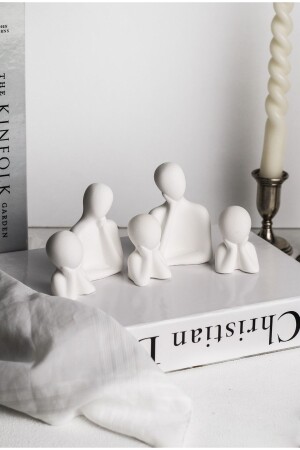 Betonskulptur Objektfigur Familie für 5 Personen - Lalezen Home