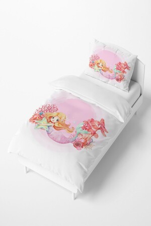 Bettbezug-Set für Kinder und Babys mit Meerjungfrauenmuster TLAN-253 - Talia Home