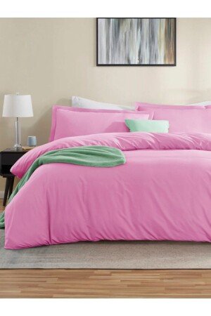 Bettbezug-Set für King-Size-Betten, Baumwolle, bunt (180 x 200 elastisches Laken + Bettbezug + 2 Kissenbezüge) VES2022BATTALNEV01 - VESSİNOHOME