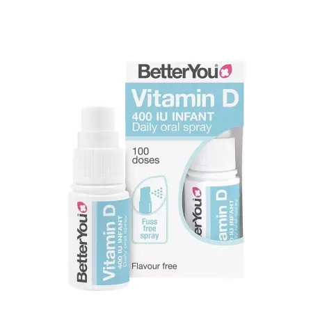 BetterYou Dlux Infant Daily Vitamin D Oral Spray (15 ml, Unflavored) - BetterYou
