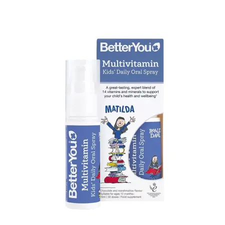 BetterYou Multivitamin Kids' Oral Spray (25 ml, Chocolate and Marshmallow) - BetterYou