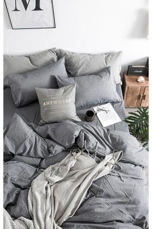 Bettwäsche-Set für Doppelbett, 200 x 220 cm, Newdarkcastle Cs148892 TYC0047148611522 - Sheri Home
