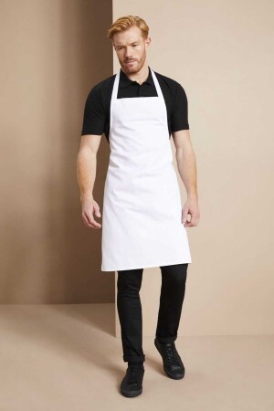 منز-بيضاء مضادة للثآرات غاباردين طباخ طباخ باريستا مطبخ فرشة Unisex Masterchef - Gtb Butik