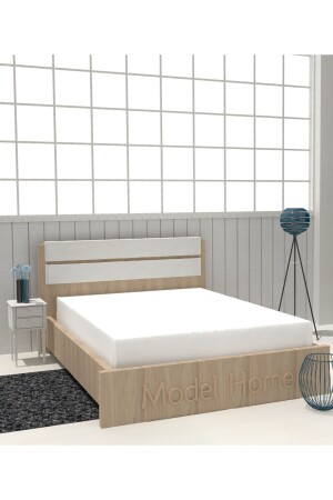 Weißes Einzel-/Doppel-Spannbettlaken aus 100 % gekämmtem Baumwollstoff (7 VERSCHIEDENE GRÖSSEN) - Modelhome