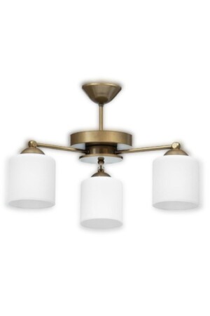 Beyaz Retro Rustik Model Eskitme Modern Avize LMBDR35881 - Lambadar