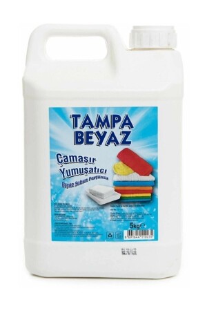 Beyaz Sabun Kokulu Çamaşır Yumuşatıcısı 5 Lt - Tampa