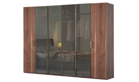 Beykoz 6 Door Wardrobe - Cadde Yıldız