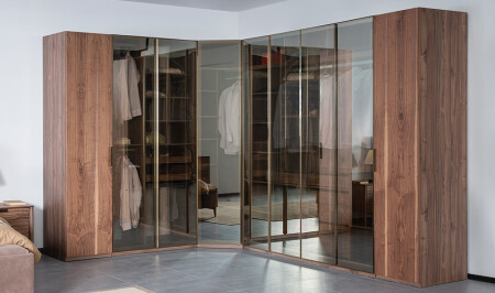 Beykoz Corner Wardrobe - Cadde Yıldız