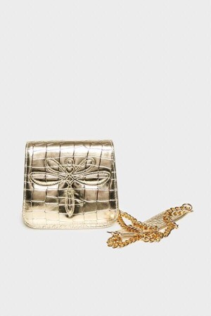 BG Store Kız Çocuk Gold Çanta - Tyess