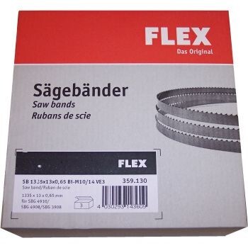 Bi-Metall cutting band 1335x13x0.65 10/14 FLEX 3pcs. - FLEX Accessories