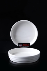 Bianca Perla 6-teiliger runder Porzellanteller – 12,7 cm YSF-011808/8X6=48TY - ACAR