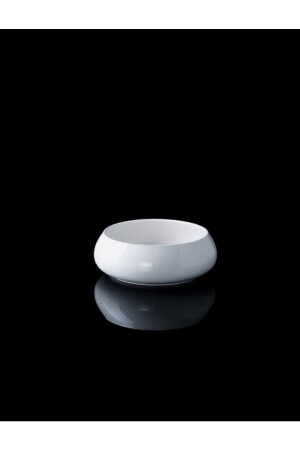 MNZ-Bianco Perla Porcelain Round Concave Bowl Sct-21-0215/18 SCT-21-0215/18 - ACAR