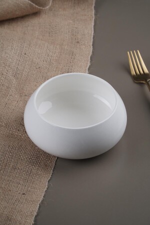 Bianco Perla Yuvarlak Kase - 14 Cm SCT-21-0216-36 - ACAR