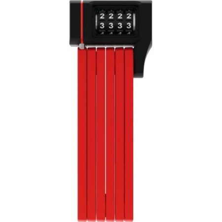 Bicycle lock ABUS Ugrip Bordo 5700C/80, foldable, with code, red - Abus