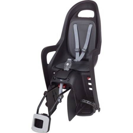 Bicycle seat Polisport Groovy RS+ on frame, with sleep function 22kg (black) - Polisport