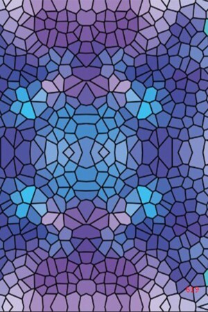 Bien Exclusive 90x100 Cm Transparent Stained Glass Patterns Premium Adhesive Coating PVC Foil Bh619 - Bien Home