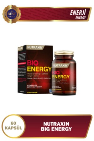 Big Energy - Vitamin Supplement 60 Tablets - Nutraxin