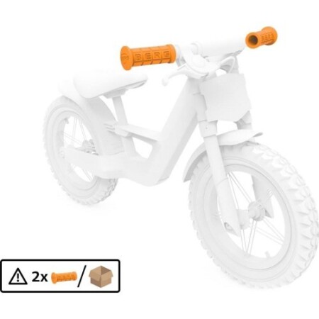 Biky - Handgrip set Orange - BERG