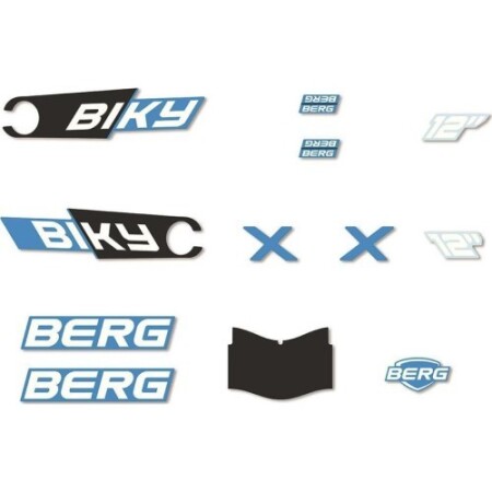 Biky - Sticker set City Blue Handbrake - BERG