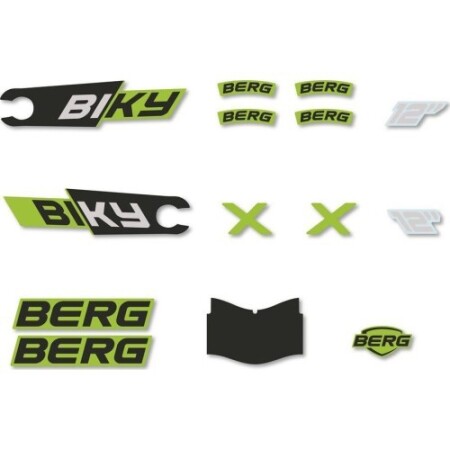 Biky - Sticker set City Green - BERG